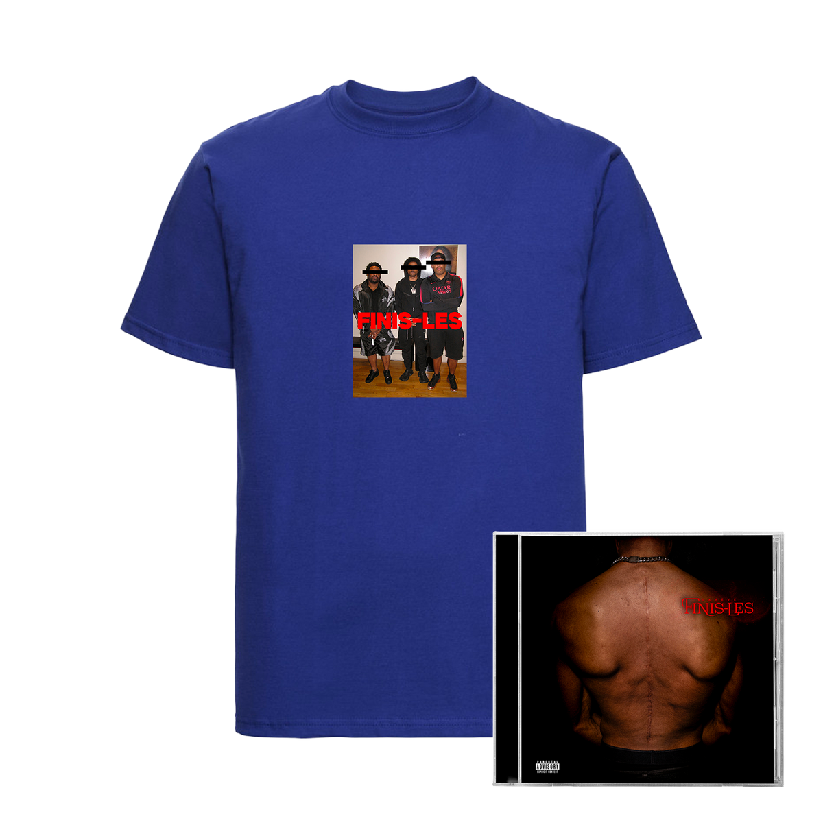 Pack CD « FINIS-LES » Standard + Photo tee