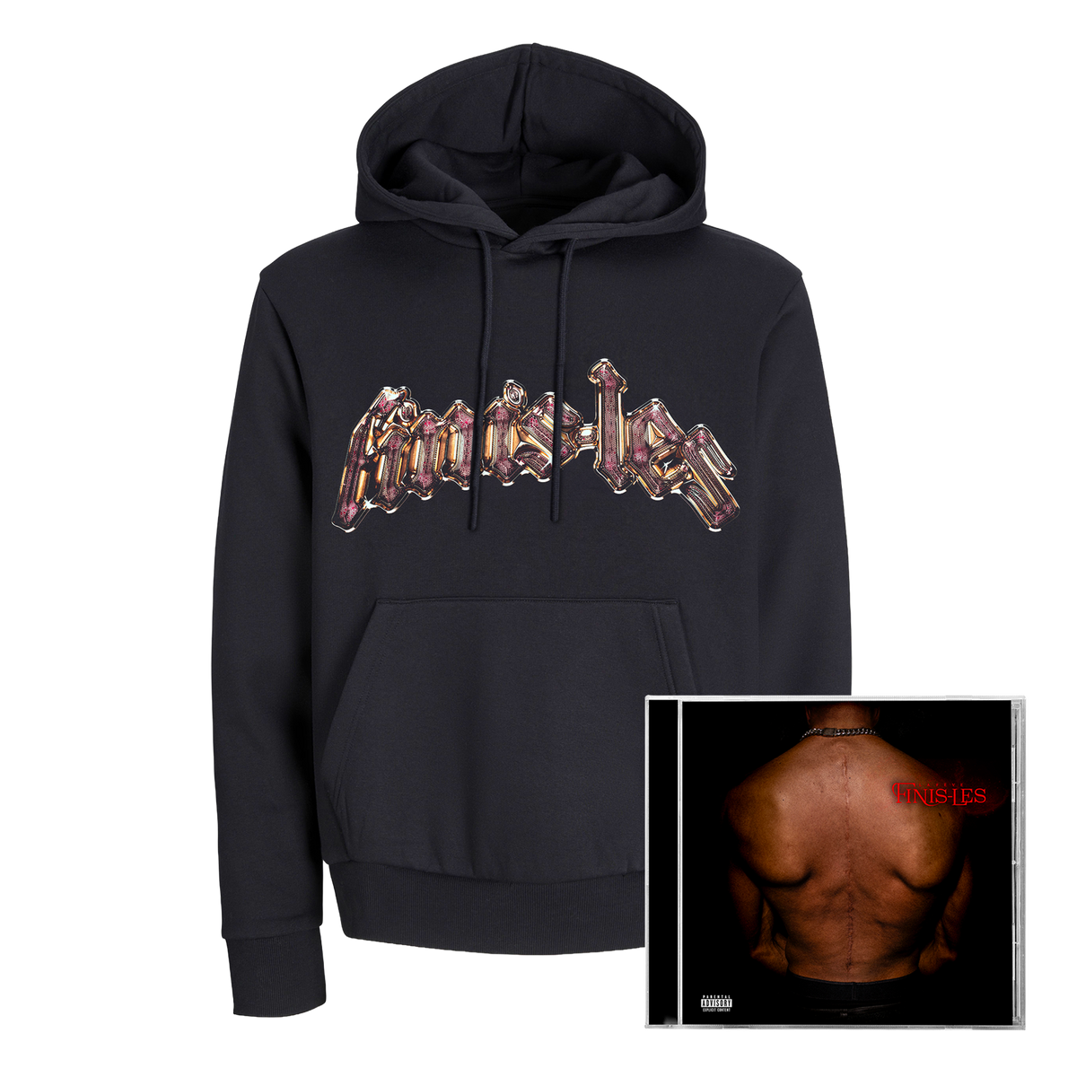 Pack CD « FINIS-LES » Standard + Diamond hoodie