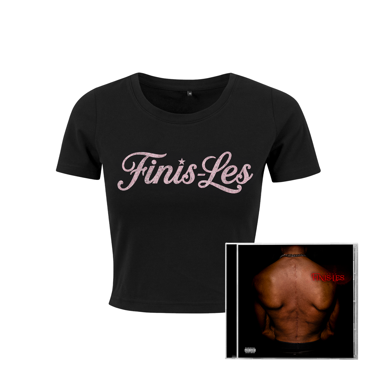 Pack CD « FINIS-LES » Standard + Baby tee