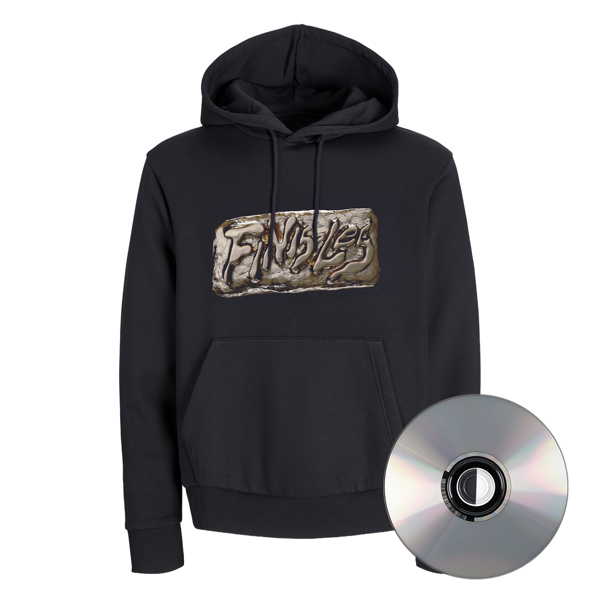 Pack CD « FINIS-LES » + hoodie Plaque