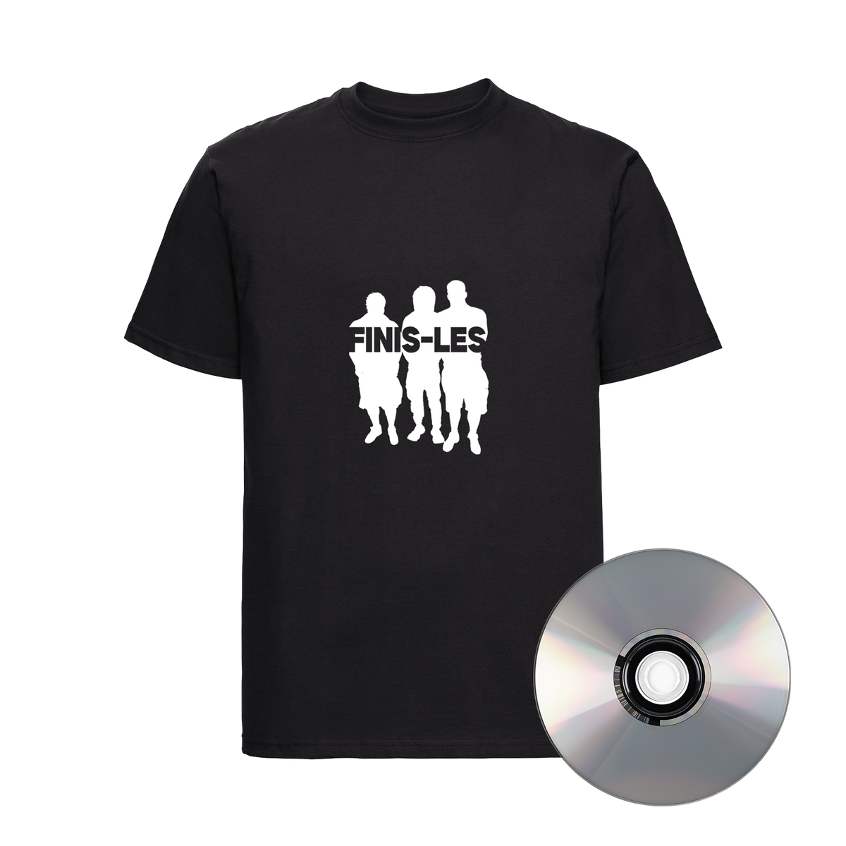 Pack CD « FINIS-LES » + Silhouette tee